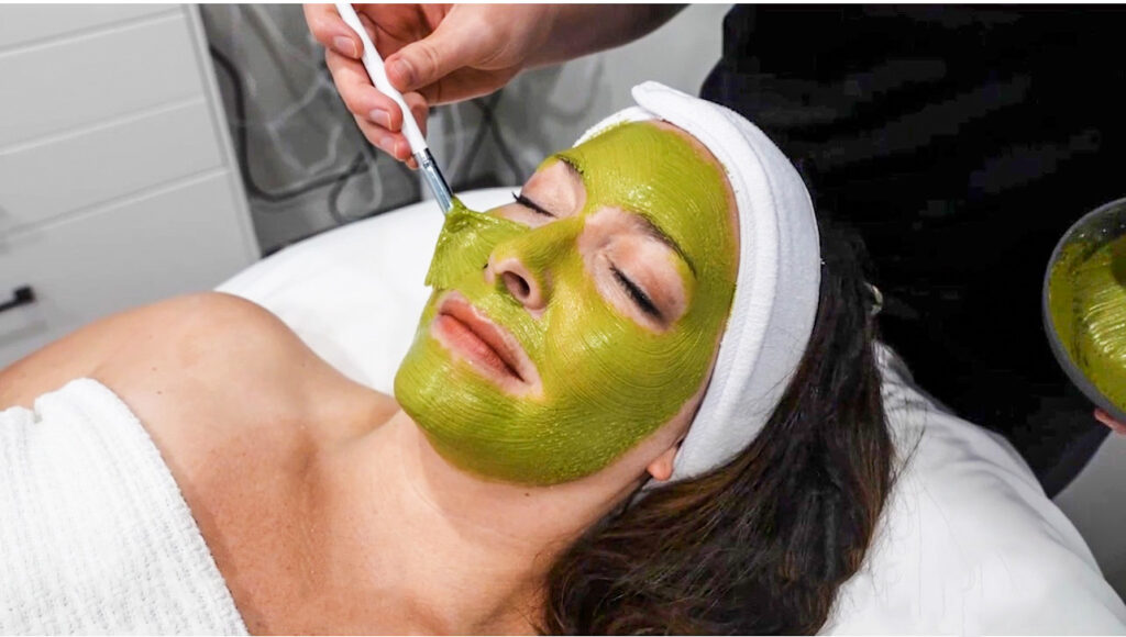 Non-toxic holistic facial in Williamston using Tammy Fender and Leahlani skincare
